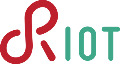 Logo of RIOT, the friendly Operating System for the Internet of Things.